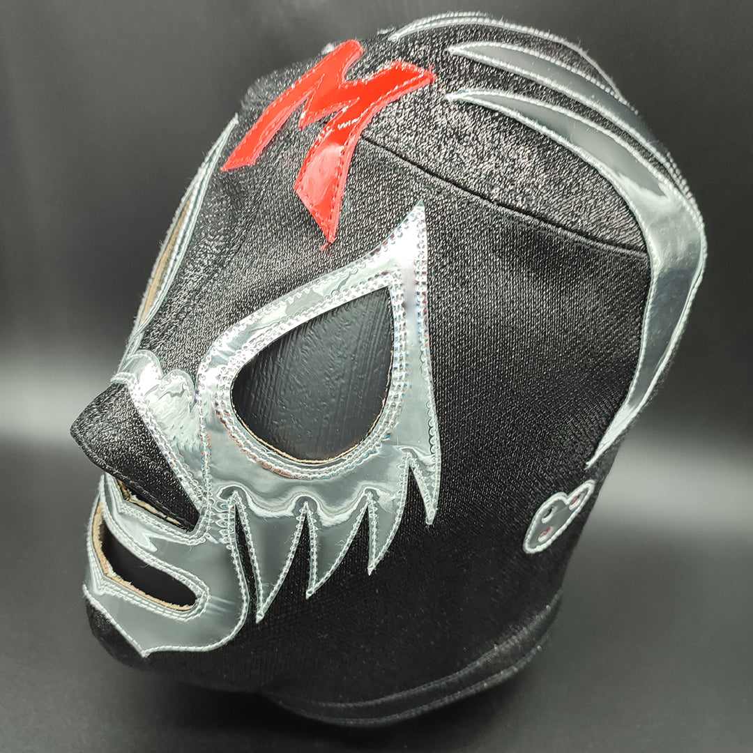 Pre-Venta Máscara Modelo Clásica Black Antifaz Plata "California Dream Collection" (Profesional)
