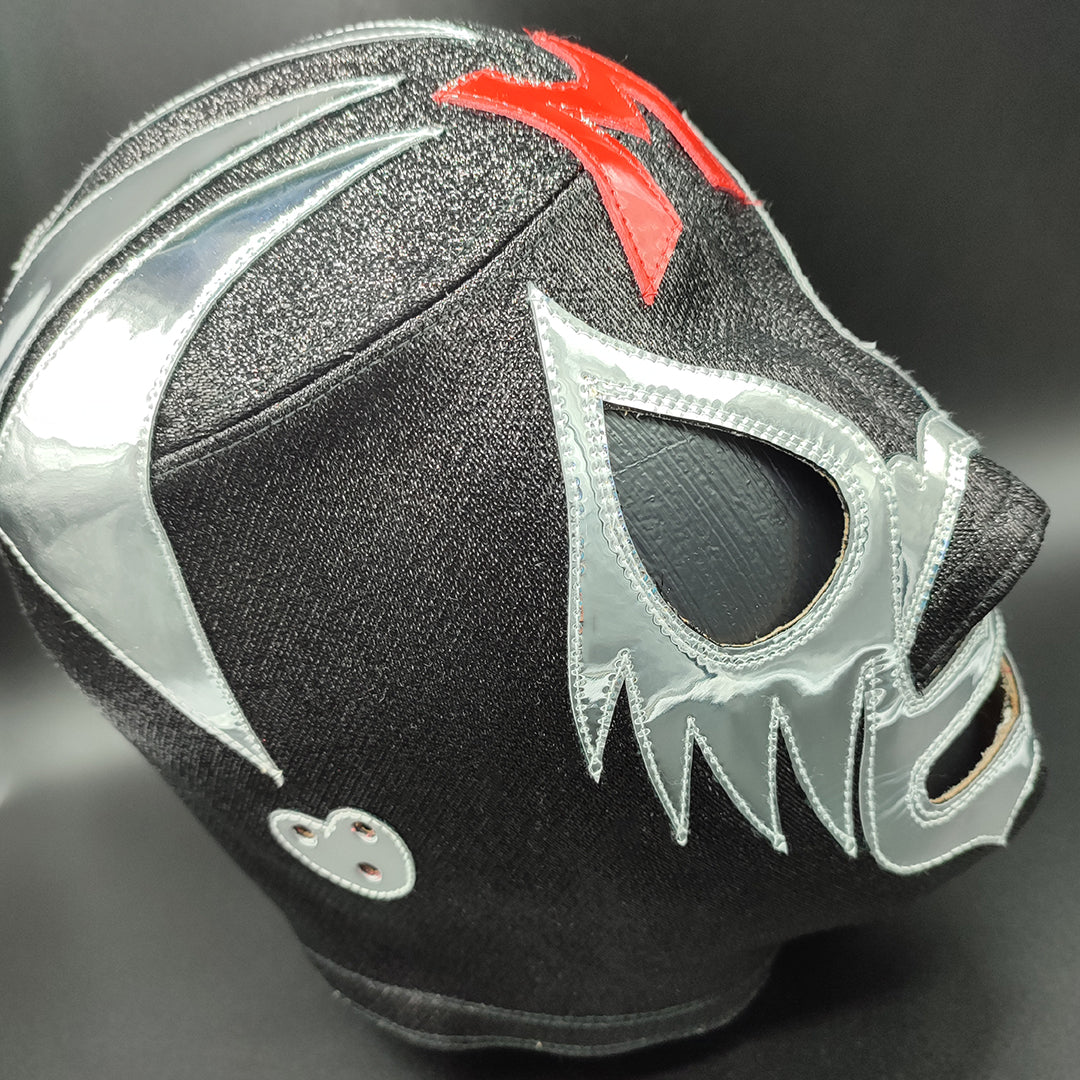 Pre-Venta Máscara Modelo Clásica Black Antifaz Plata "California Dream Collection" (Profesional)