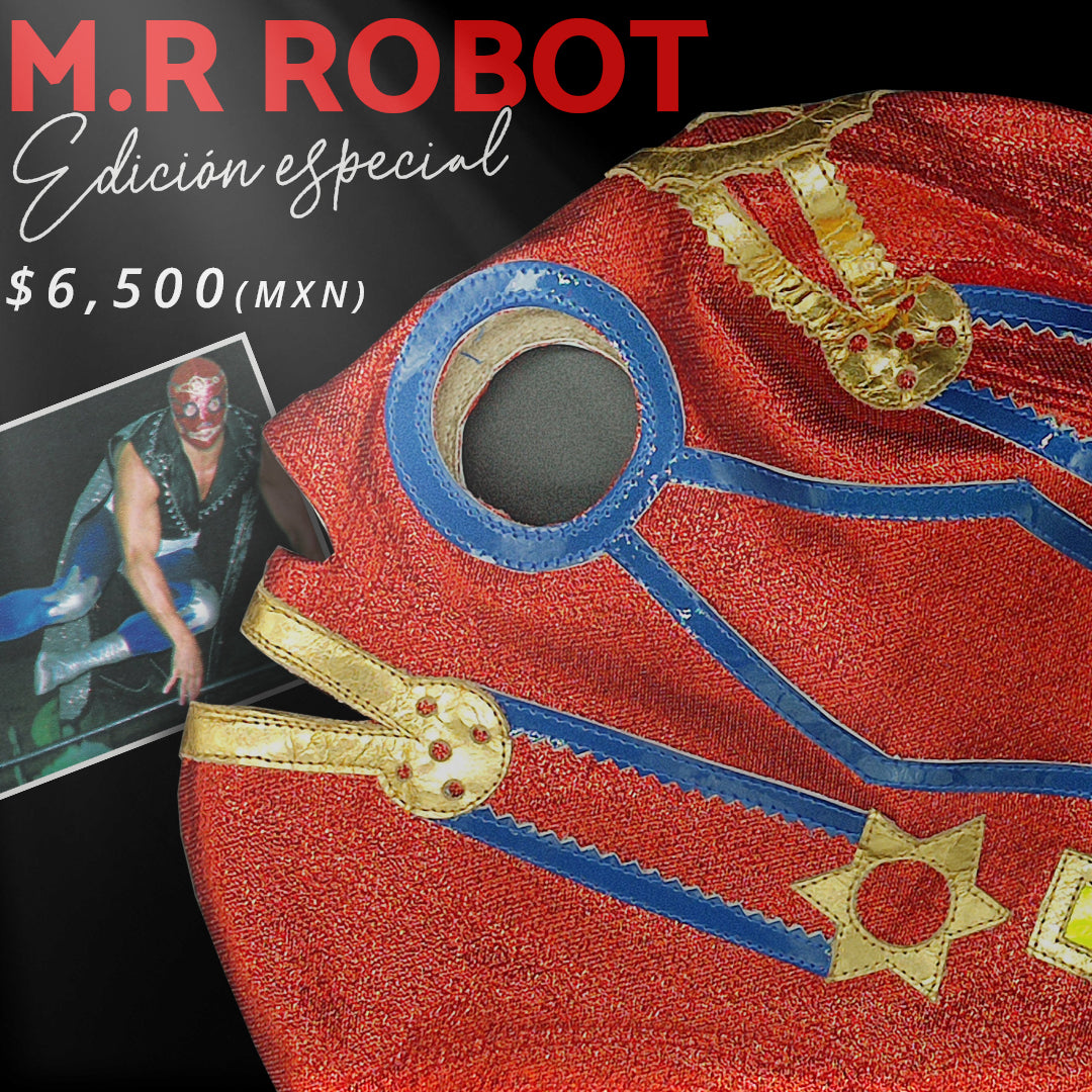 Pre-Venta Máscara Modelo "Mr. Robot" Circuito Japón (Profesional)