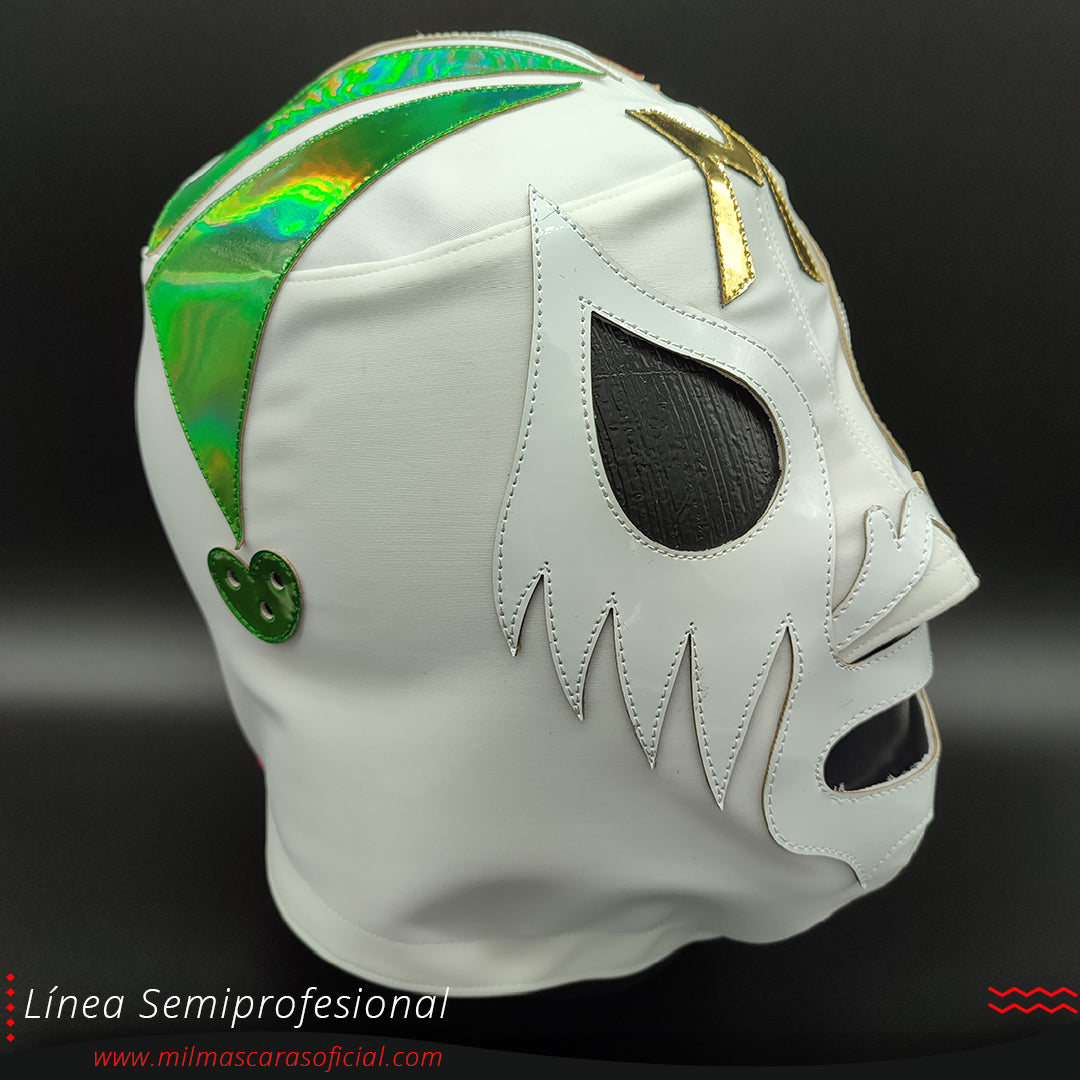 Máscara Modelo Clásica Tricolor Tornasol (Línea Semiprofesional)