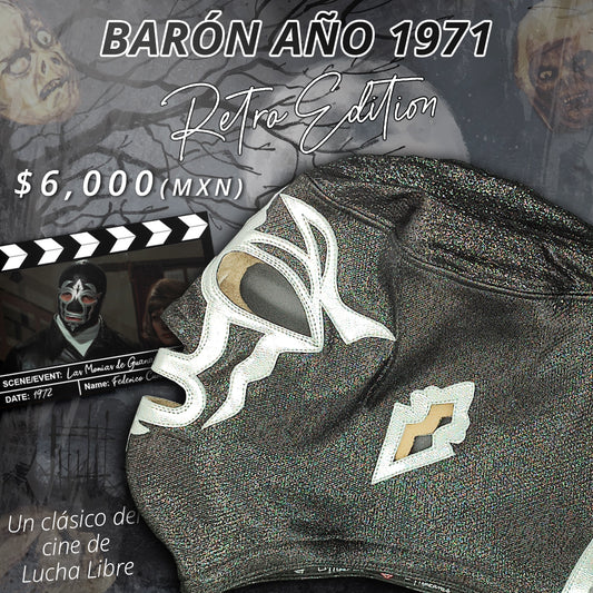 Pre-Venta Máscara Modelo Baron año 1971 (Profesional)