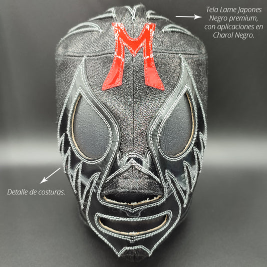 Pre-Venta Máscara Modelo Clásica Black Antifaz Negro "California Dream Collection" (Profesional)