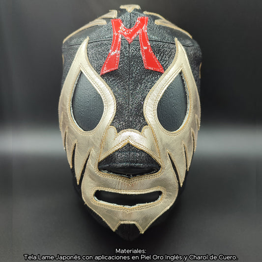 Pre-Sale Mask Model Classic Full Black Golden (Professional)