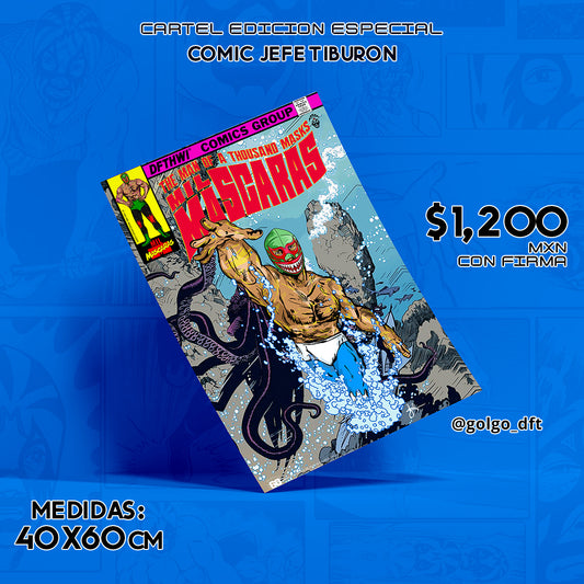 Exclusive Posters Models Comics Signed by Mr. Personality (Certified Pieces)