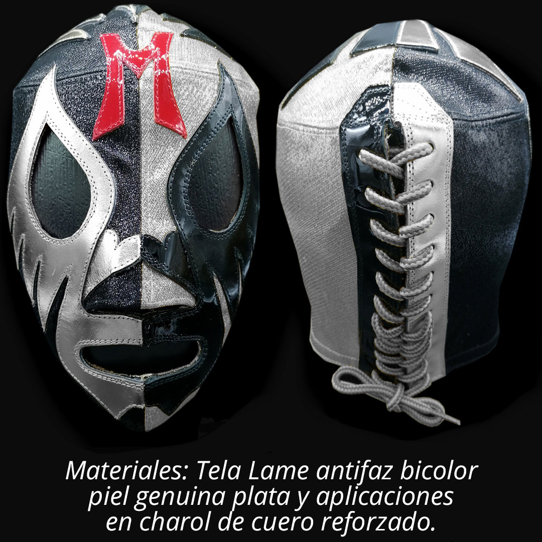 Pre-Sale Mask Model Classic Bicolor Black and Gold (Professional)