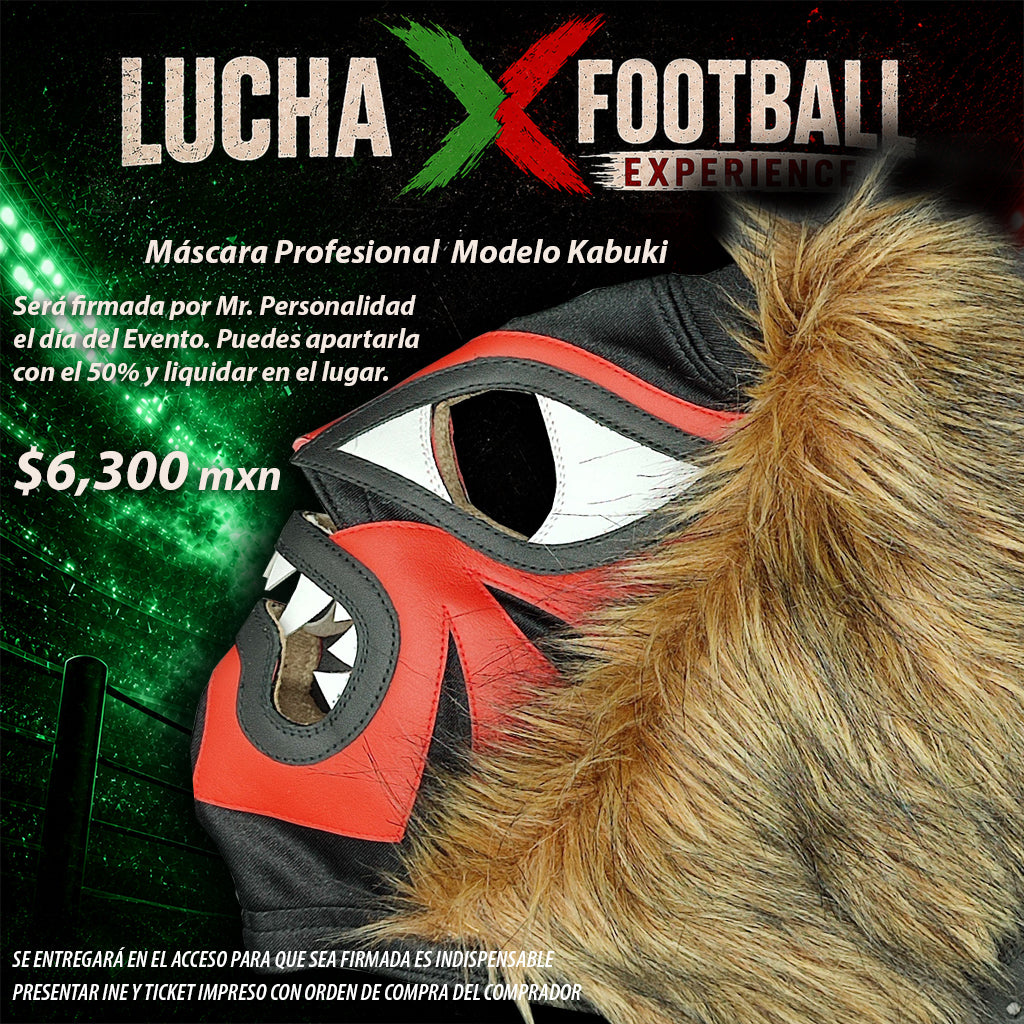 Kabuki Roja - 🎟️ Lucha x Football Experience 🎟️