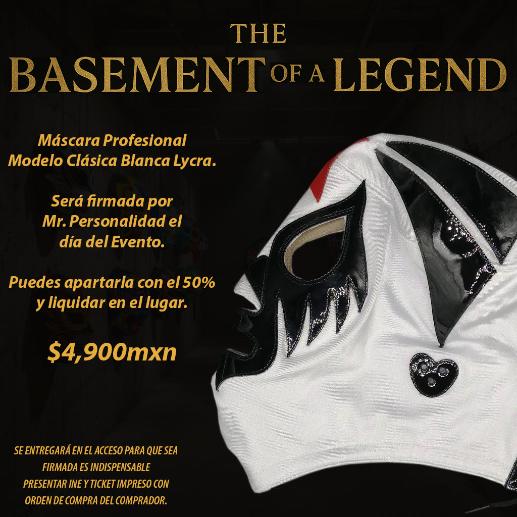 Clásica Blanca de Lycra - 🎟️ The Basement of a Legend 🎟️