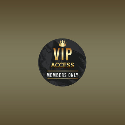 Máscara Megalodón Vintage VIP Access (Profesional)