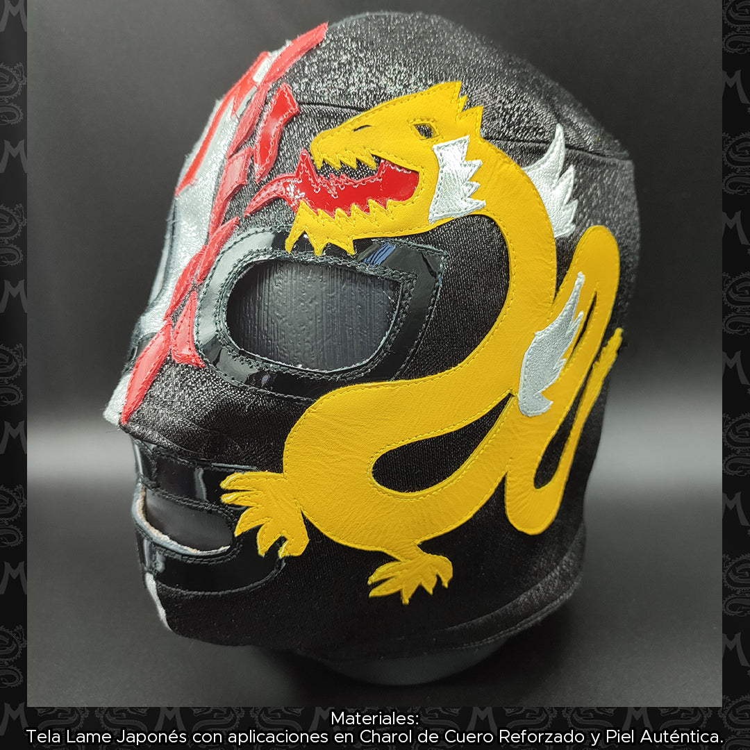 Pre-Venta Máscara Colección Champion "Fusión Dragones" (Profesional)