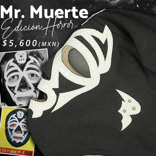 Pre-Venta Máscara Colección Horror "Mr. Muerte" (Profesional)