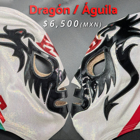 Máscara Modelo Dragón / Águila (Profesional)