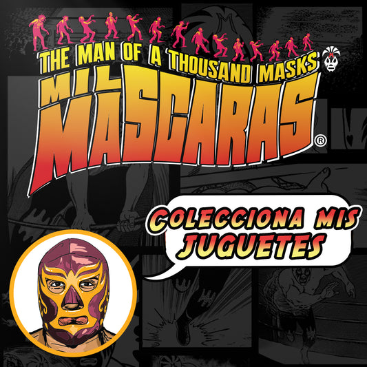 Juguete Oficial Mil Máscaras Edición Momias de Guanajuato (Limited Collection)