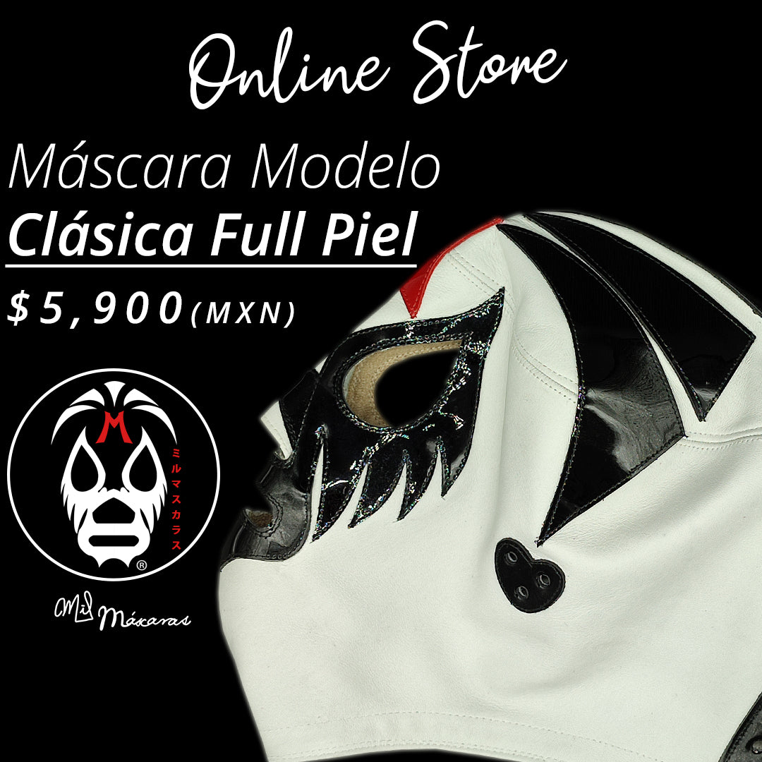 Pre-Venta Máscara Modelo Clásica Full Piel (Profesional)