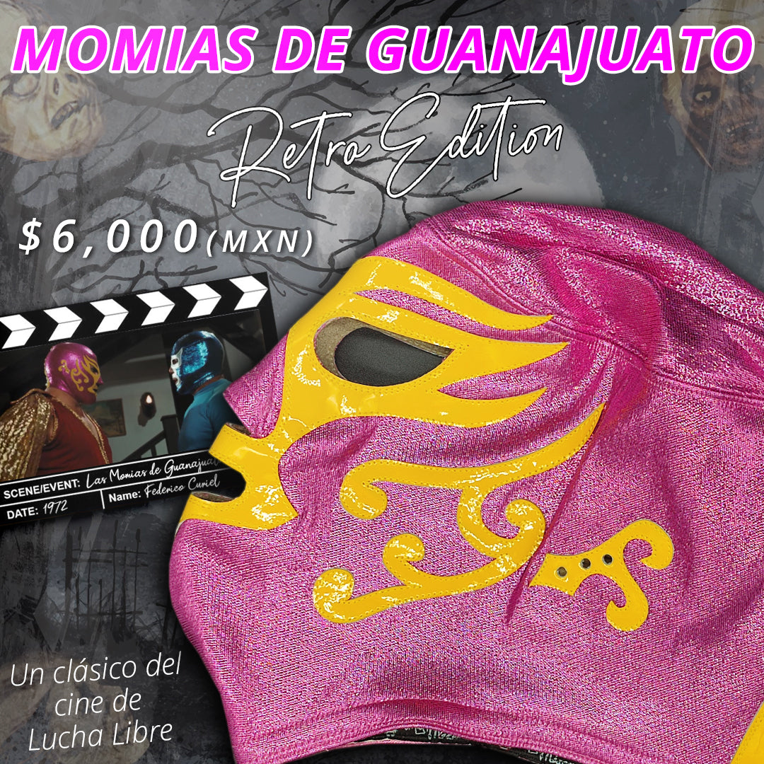 Pre-Sale Mask Model Mummies of Guanajuato Retro year 1972 (Professional)