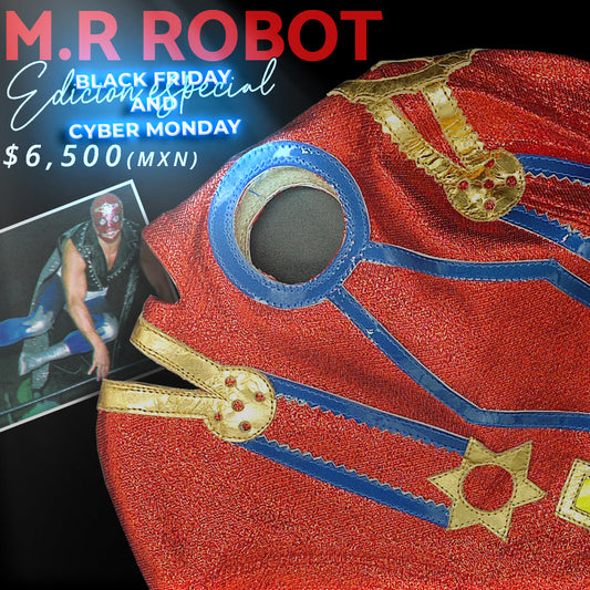 Máscara Modelo "Mr. Robot" Circuito Japón (Profesional)