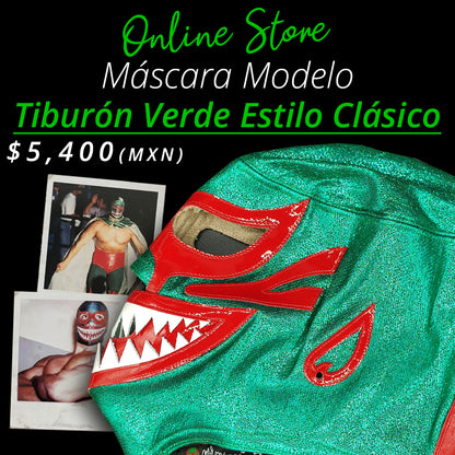 先行販売 メガロドン グリーンマスクモデル トラディショナルスタイル（プロフェッショナル）