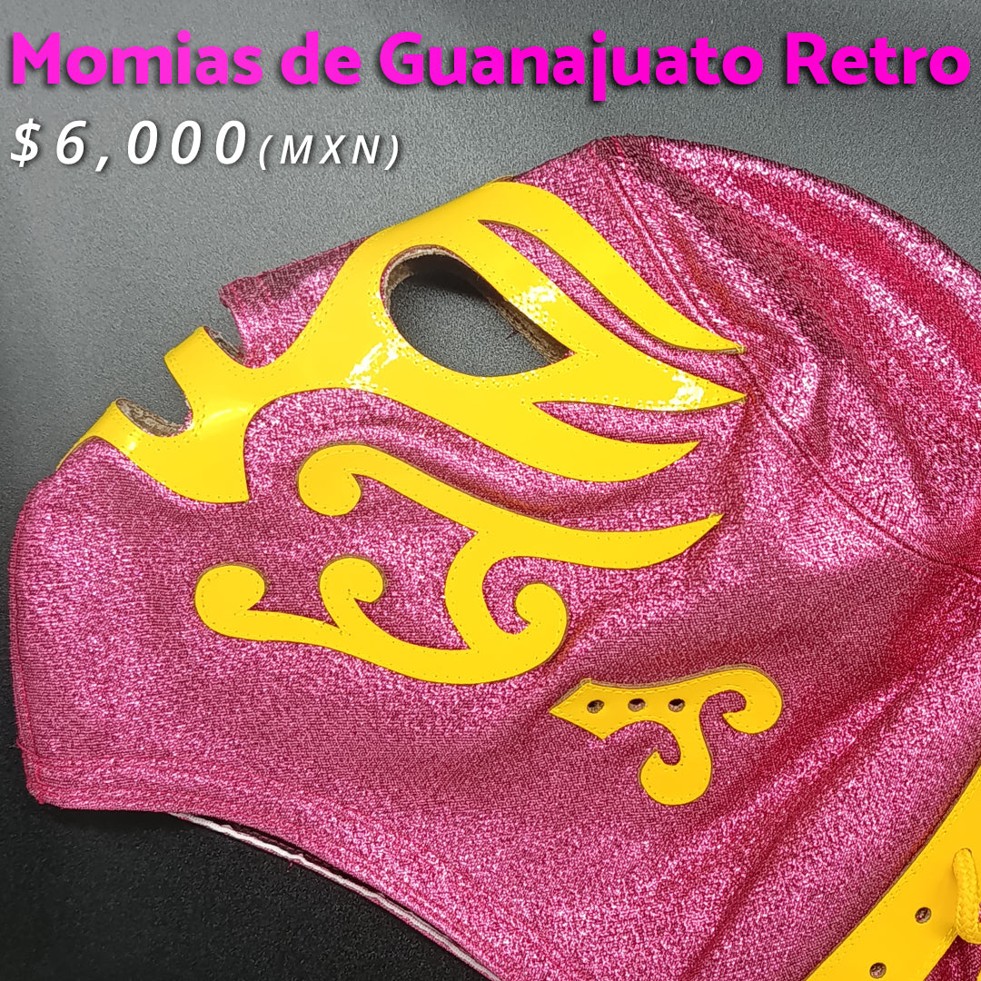 Pre-Venta Máscara Modelo Momias de Guanajuato Retro año 1972 (Profesional)