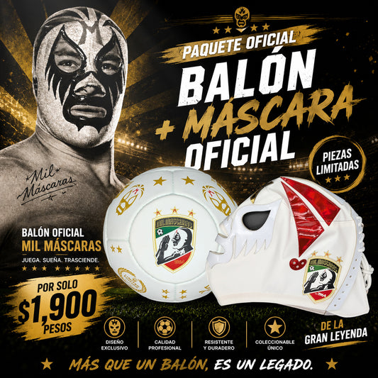 Limited Edition Paquete Tricolor Mil Máscaras