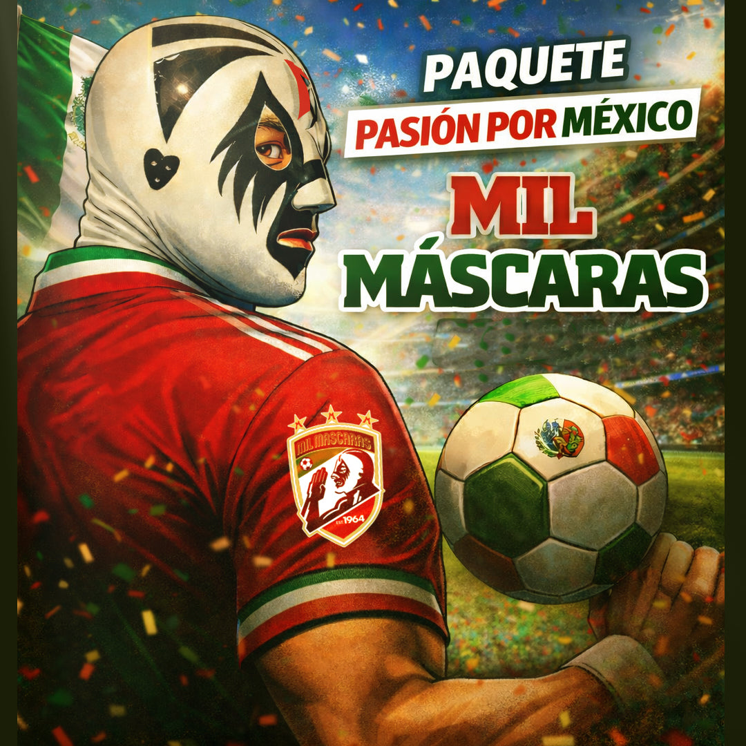 Mil Máscaras Package Passion for Mexico "From the Ring to the Court" (Semi-professional Line)