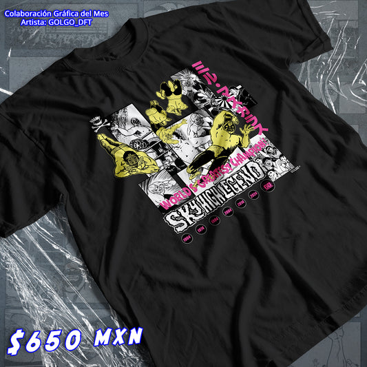 ゴルゴ作「スカイハイレジェンド」Tシャツ先行販売（限定）