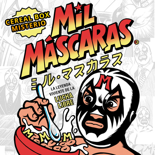 Mystery Cereal Box Mil Máscaras (Caja de Cereal Sorpresa)