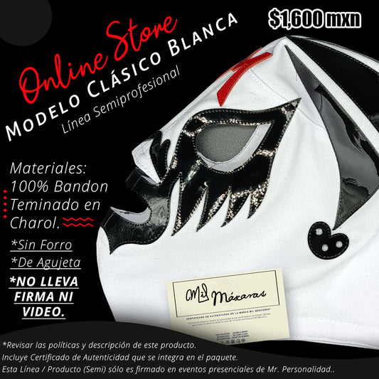 Mask Model Classic White (Semi-Professional Line)