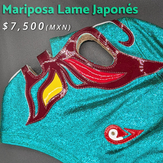 Máscara Modelo Mariposa Lame Japnonés (Profesional)