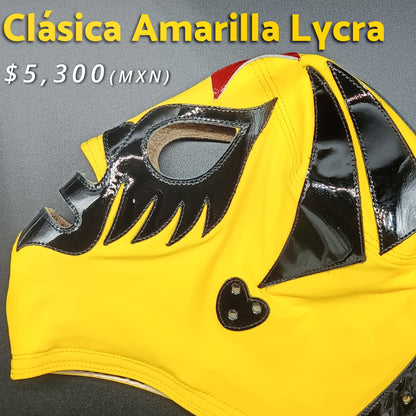 Pre-Sale Mask Model Classic Yellow Lycra (Professional)