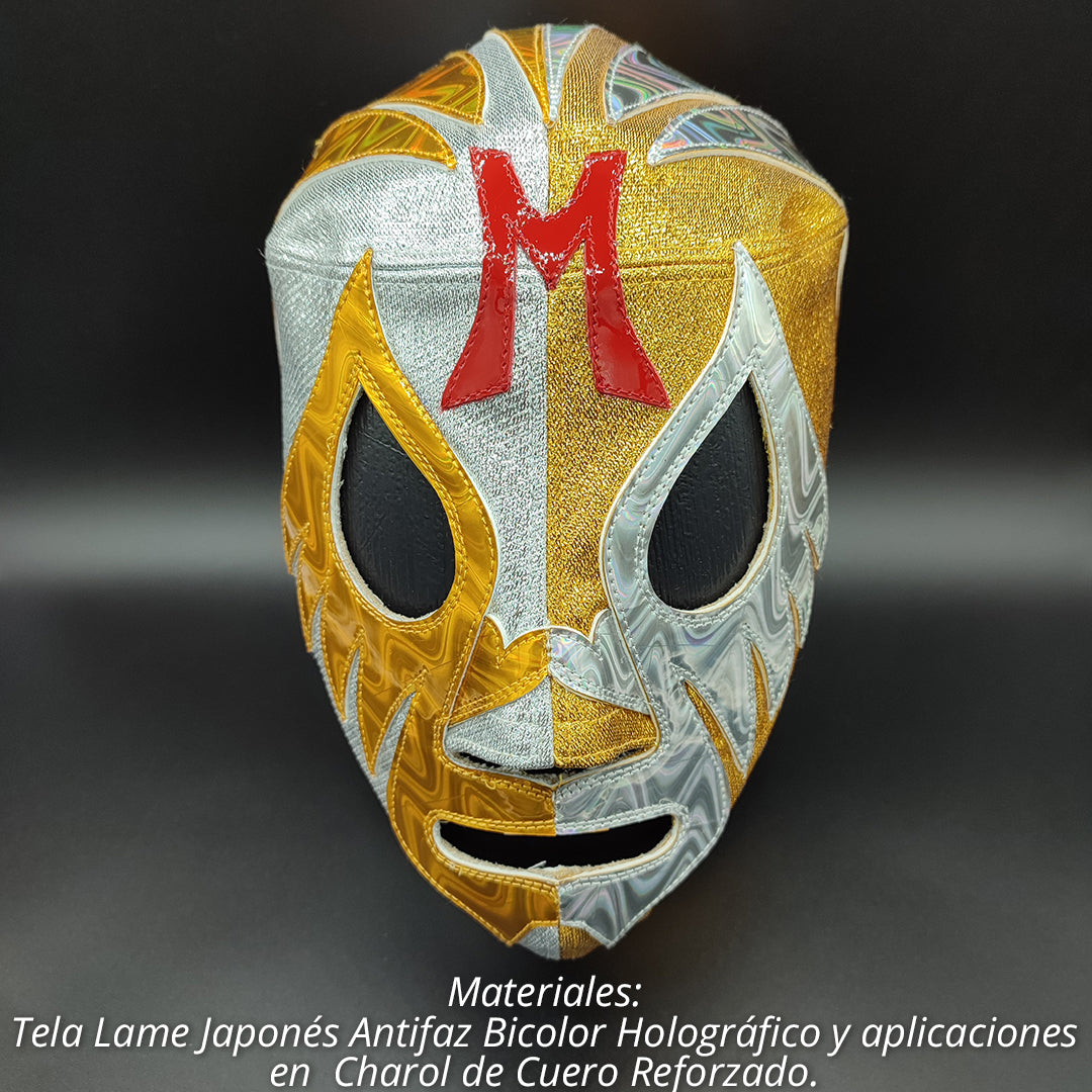 ホログラフィック2色クラシックモデルマスク(プロフェッショナル)