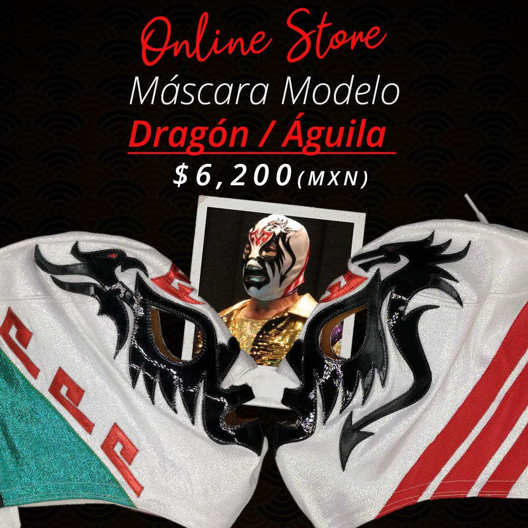 Máscara Modelo Dragón / Águila (Profesional)