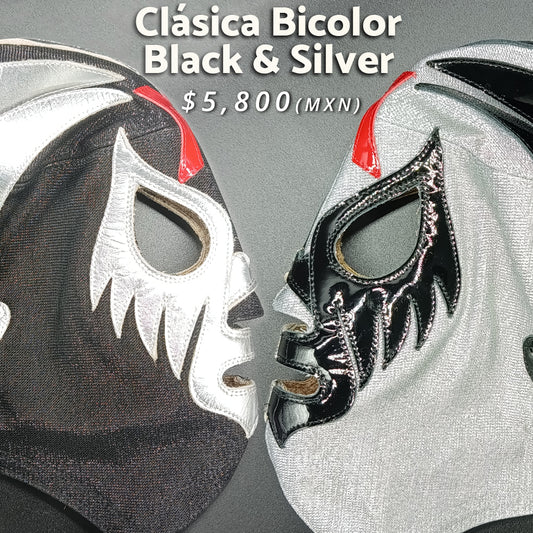 先行販売 クラシックツートンブラック＆シルバーマスク（プロフェッショナル）