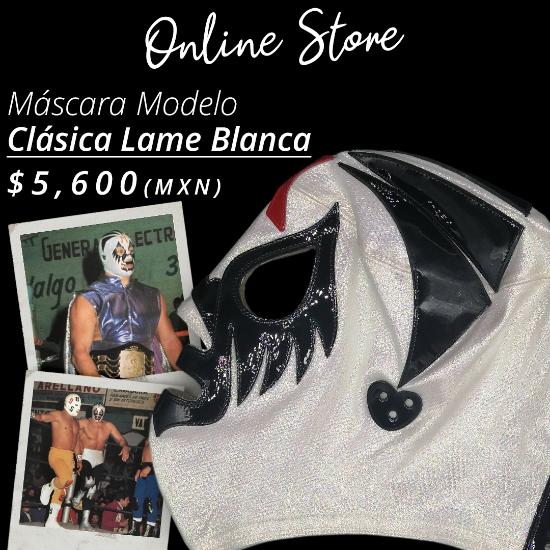 Pre-Sale Mask Model Classic White Lame Japanese (Professional)