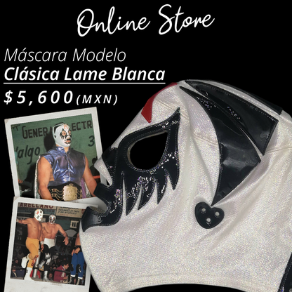 Pre-Sale Mask Model Classic White Lame Japanese (Professional)