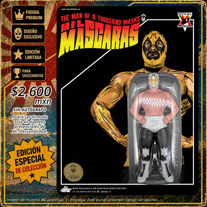 Pre-Venta Limited Edition Art Toy Mil Máscaras Sol Naciente