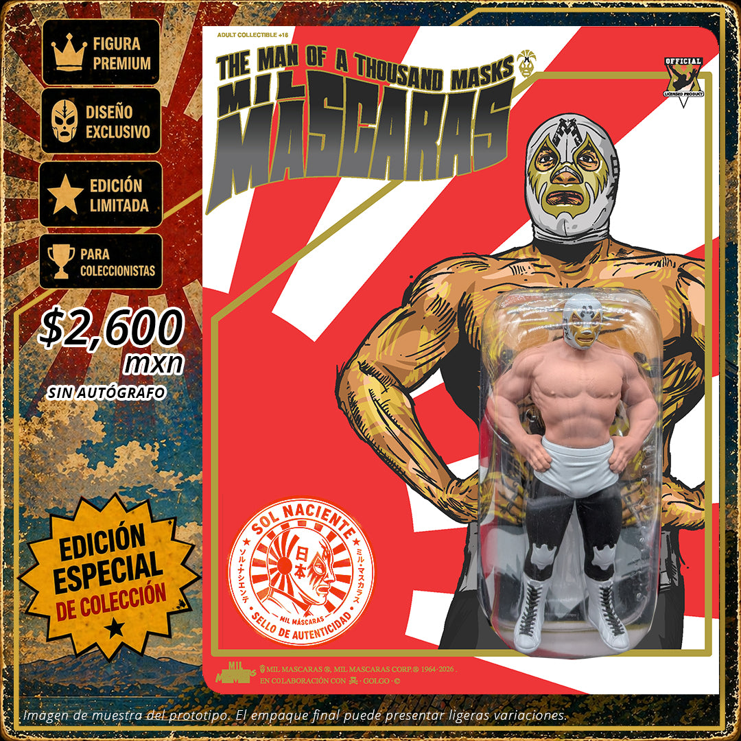 限定版アートトイ ミル・マスカラス 日の出 先行販売 – Mil Mascaras