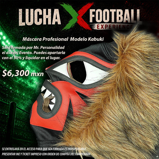 Kabuki Roja - 🎟️ Lucha x Football Experience 🎟️