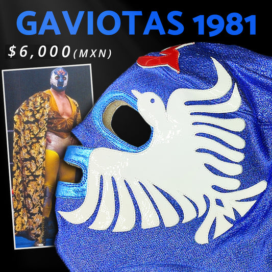 Pre-Venta Máscara Modelo "Gaviotas 1981" (Profesional)