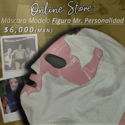 Pre-Venta Máscara Colección Champion "Figura Mr. Personalidad" (Profesional)