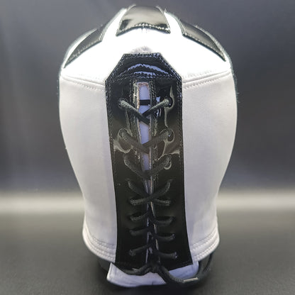 Máscara Modelo Clásico Blanca en Lycra (Profesional)