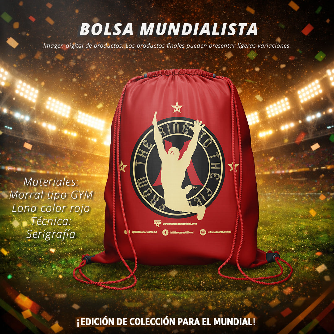 Pre-Venta Paquete Mundialista Mil Máscaras "Del Ring a la Cancha" (Línea Semiprofesional)