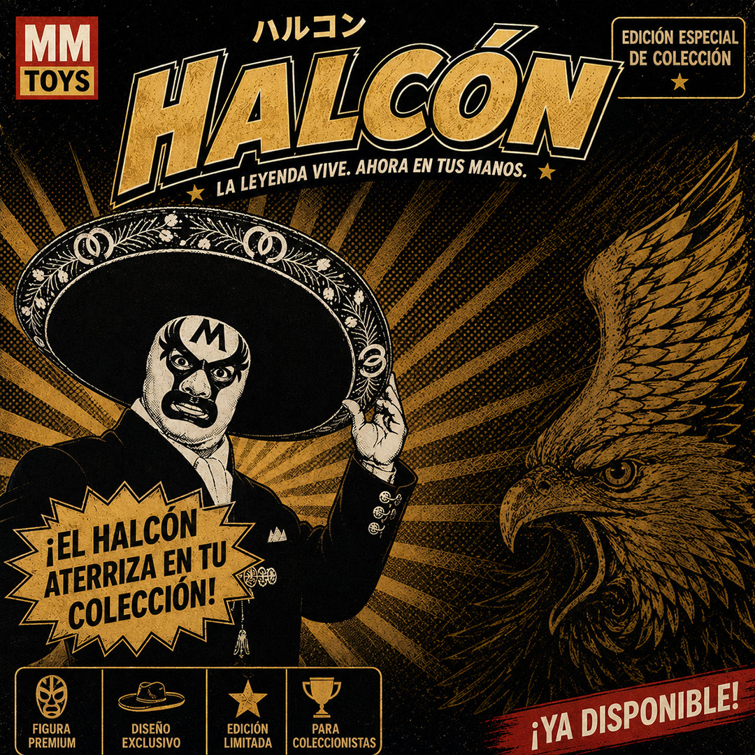 Limited Edition Art Toy Mil Máscaras El Halcón