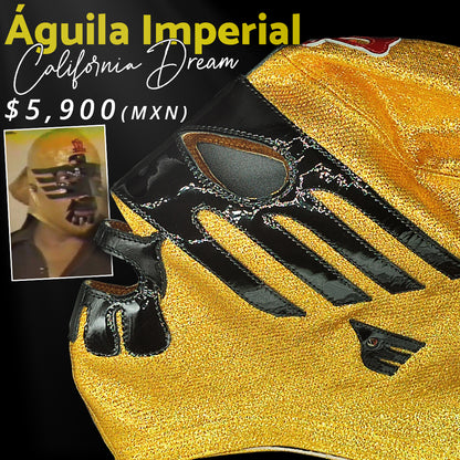 Pre-Venta Máscara Modelo "El Águila Imperial California Dream Collection" (Profesional)