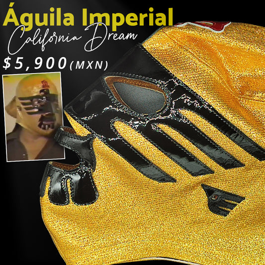 Máscara Modelo "El Águila Imperial California Dream Collection" (Profesional)