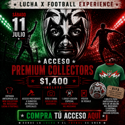 🎟️ Lucha x Football Experience (Premium Collectors) 🎟️