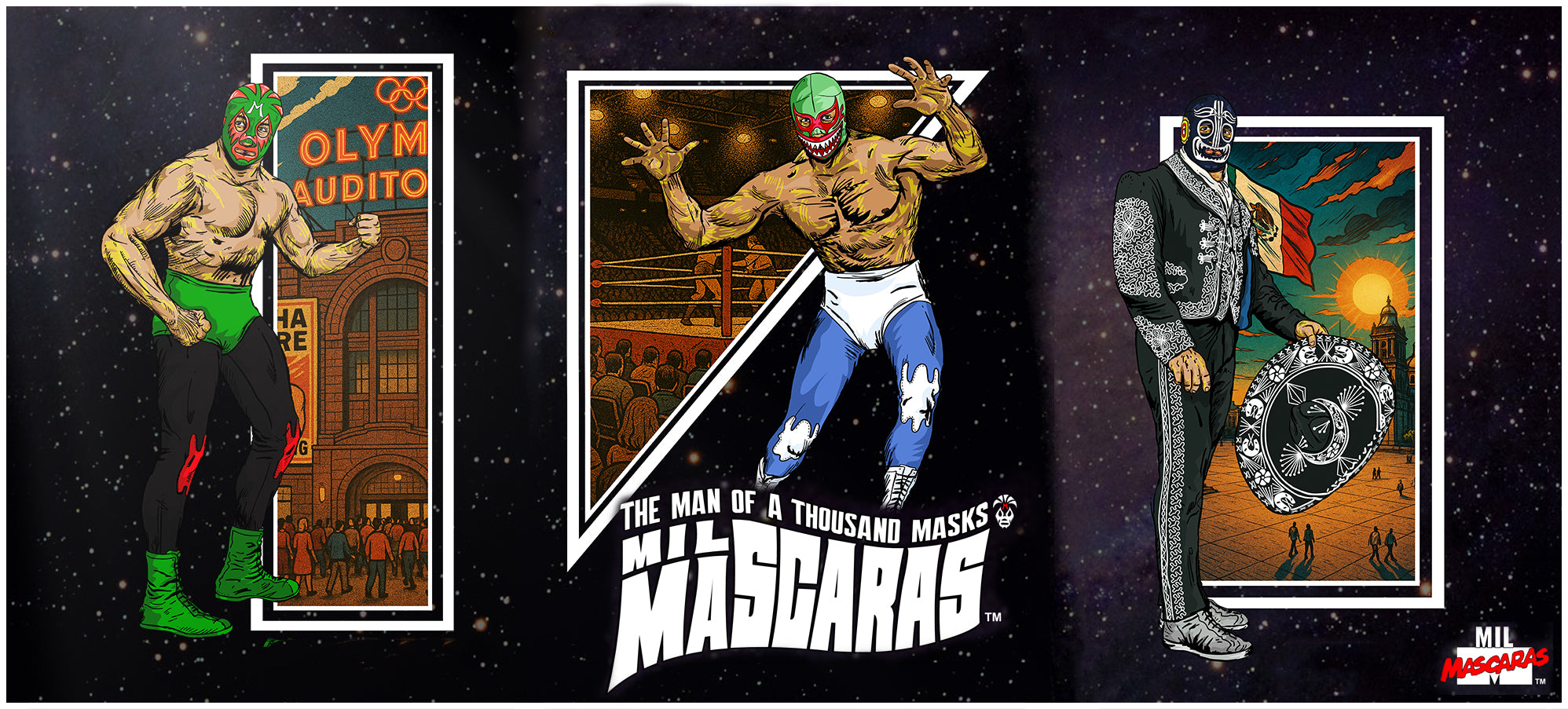 ゴング・マスクコレクション　Lucha MASCARADA　ルチャ・マスカラーダ ゴング・マスクコレクション Lucha MASCARADA ルチャ・マスカラーダ