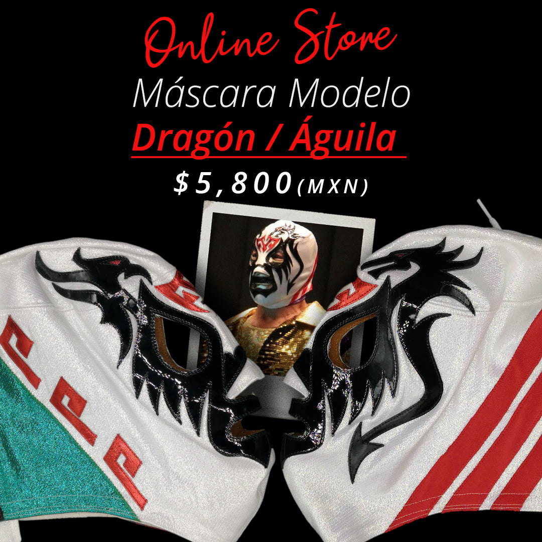 Máscara Modelo Dragón / Águila (Profesional)