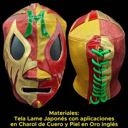 Pre-Venta Máscara Modelo Clásica Bicolor Momia Azteca (Profesional)