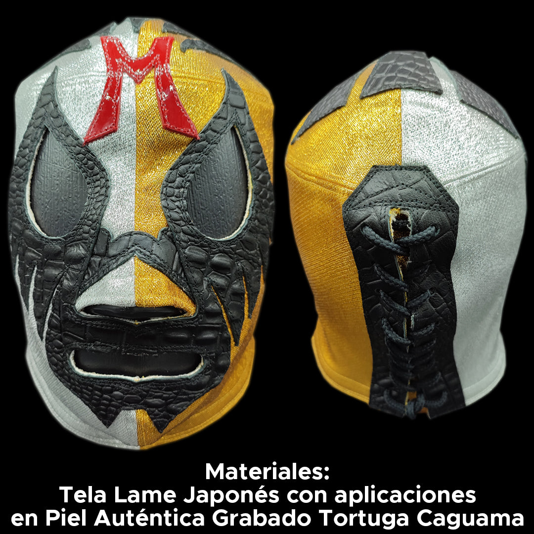 Pre-Venta Máscara Modelo Clásicas Bicolor Oro y Plata (Profesional)